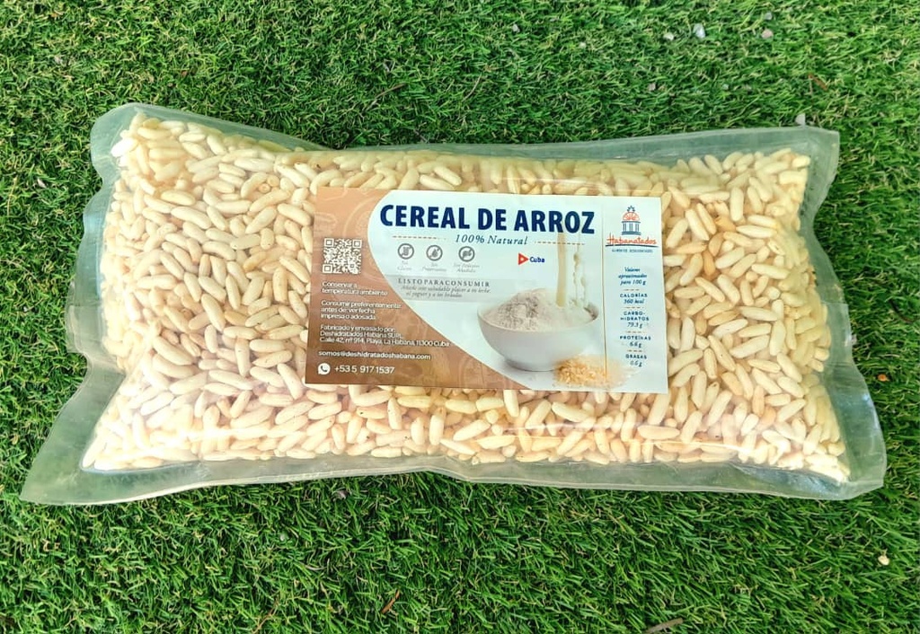 Cereal de arroz natural (100 g)