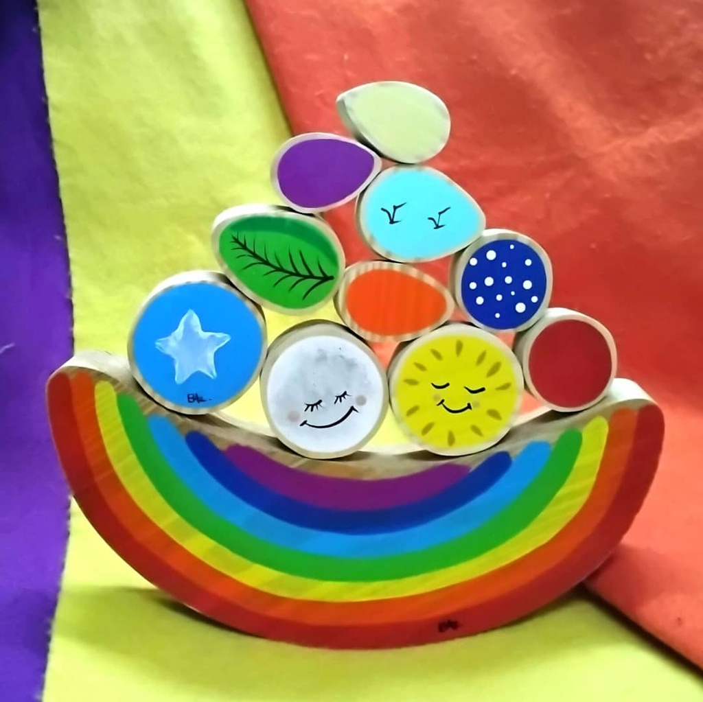 Juego de Equilibrio Arcoiris