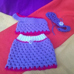 Conjunto Morado 3-6 meses