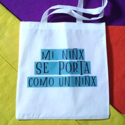 Jabas personalizadas: mi niña se porta ...